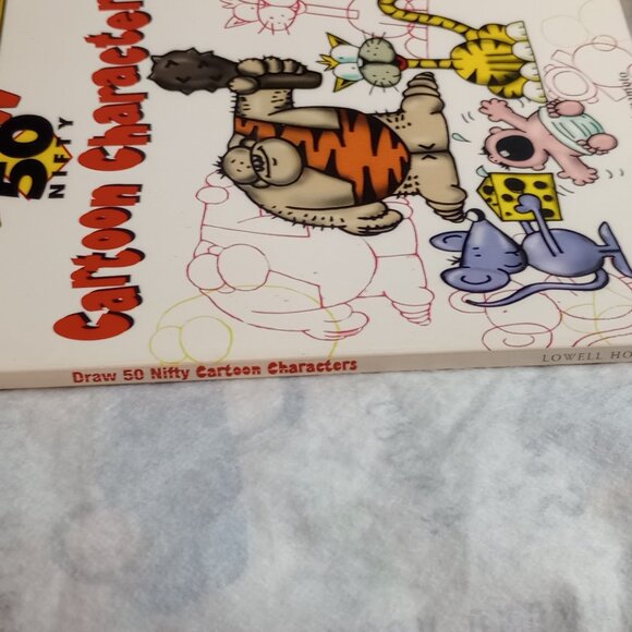 Fifty Nifty: 50 Nifty Cartoon Characters to Draw by Neal Yamamoto 1998 - Picture 7 of 8